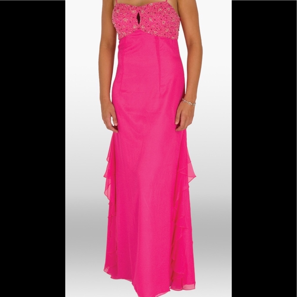 Pretty Pink Formal Gown Prom Dress